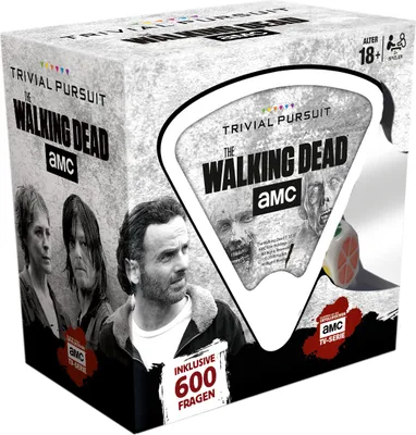 Produktbild von Trivial Pursuit The Walking Dead AMC Wissens Spiel Quiz Ratespiel Brettspiel deutsch