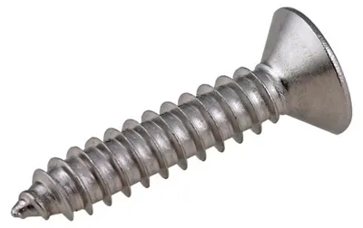 Imagen del producto de Tornillos autoperforantes de acero inoxidable M4 x 8 mm (20 unidades)