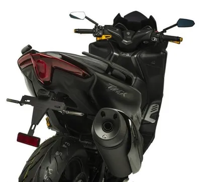 Produktbild von PUIG 3874N Kennzeichenhalters passend fuer YAMAHA T-MAX 560 TECH MAX Schwarz