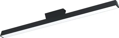 Zdjęcie produktu dla Eglo Connect LED lampa sufitowa Simolaris-Z czarny 122 x 5,5 cm z możliwością ściemniania