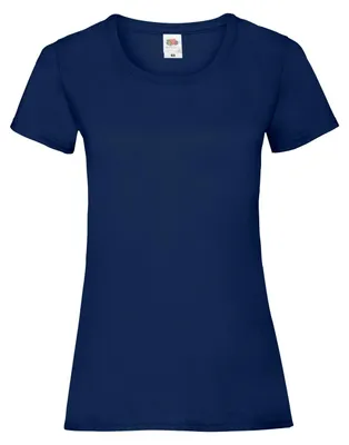 Produktbild von Fruit of the Loom - "Valueweight" T-Shirt für Damen LT2232 (S) (Marineblau)