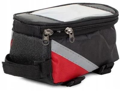 Produktbild von Verk 14336 Fahrradtasche für das Handy, rot
