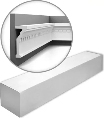 Immagine prodotto di Orac Decor P4010-box Modanature per pareti 1 scatola SET con 6 modanature per fregio | 12 m