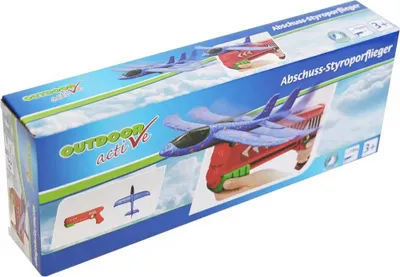 Produktbild von Outdoor Active Outdoor active Abschuss-Styroporflieger 33x8,5x34 cm
