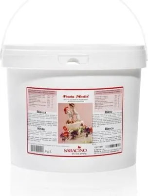 Produktbild von Modellierpaste Weiß 5kg SARACINO