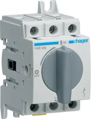 Zdjęcie produktu dla Hager HAB306, 380 - 415 V
