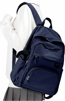 Productafbeelding van Reisrugzak, donkerblauw, waterdicht nylon, voor reizen