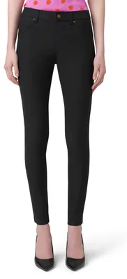 Produktbild von HUE Damen essential Leggings, Schwarz, M EU