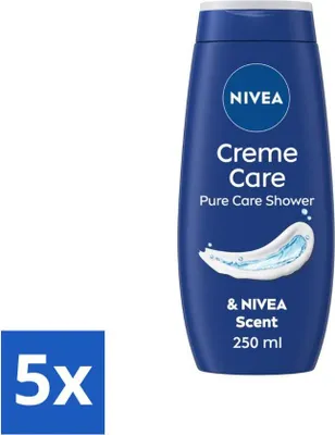 Obrázok produktu pre NIVEA Sprchový krém Care 250 ml - Hodnotné balenie - 5 kusov