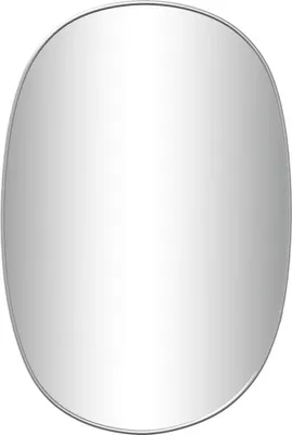 Obrázek produktu pro vidaXL Nástěnné zrcadlo stříbrné 50x35 cm