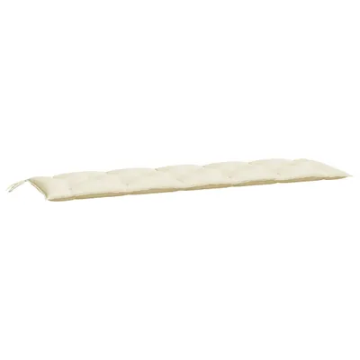 Produktbild von Gartenbank-Auflage Cremeweiß 180x50x7 cm Oxford-Gewebe