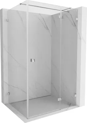 Obrázok produktu pre Mexen Lunar T sprchový kút pravé dvere 110 x 80 cm, priehľadný, chróm - 834T-110-080-01-00-P