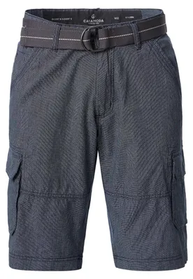 Produktbild von CASAMODA Herren Cargo-Bermuda BEN Gürtel Regular Blau 42