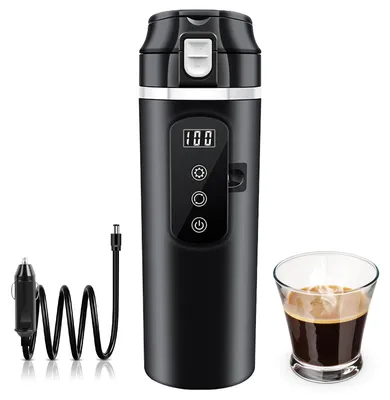 Auto-Wasserkocher 12V/24V 500ml mit LCD-Display