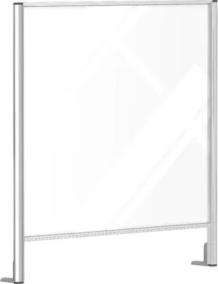 Produktbild von geramöbel Spuckschutz transparent 100,0 x 100,0 cm