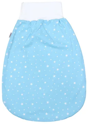 Produktbild von TupTam Unisex Baby Strampelsack mit breitem Bund Unwattiert, Farbe: Sterne Mintgrün, Größe: 6 - 12 Monate