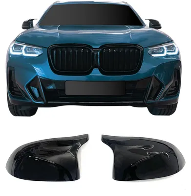 Image de Boîtiers de rétroviseurs, caches de rétroviseurs pour BMW X3, modèles de 2017/08 à 2019/08