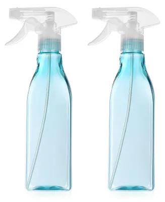 Zdjęcie produktu dla 2 sztuki butelek do podlewania roślin o pojemności 450 ml, butelki do rozpylania wody, plastikowe butelki z rozpylaczem