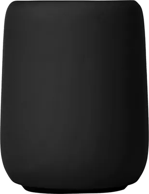 Produktbild von Blomus Zahnputzbecher Sono, Zahnbürstenbecher, Becher, Keramik, Black, 300 ml, 66276