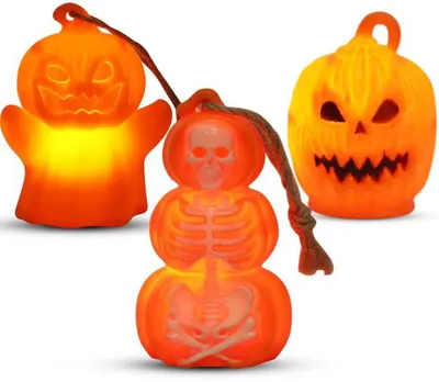 Produktbild von Unyqoos® Leuchtende dekorative Kürbislaternen für Halloween- und Herbstpartydekorationen