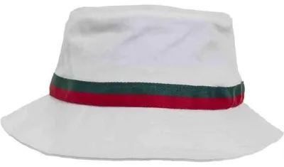 Image de Flexfit - Casquette TN1510 (taille unique) (blanc/rouge vif/vert)