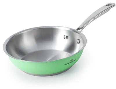 Productafbeelding van Koekenpan, 20 cm, mintgroen, nikkelvrij, roestvrij staal, niet giftig, geschikt voor inductie