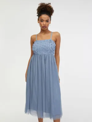 Produktbild von Orsay Hellblaues Midikleid für Damen 1000096521000__38