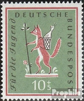 Produktbild von Briefmarken BRD (BR.Deutschland) 1958 Mi 286 gestempelt Jugend: Volkslieder