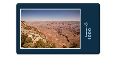 Produktbild von hansepuzzle 19558 - Grand Canyon Puzzle, 1000 Teile, Natur, 60,0 x 46,0cm mit hochwertiger Aufbewahrung, Kartonbox und wiederverschließbarem Beutel