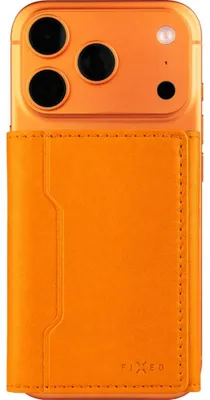 Immagine prodotto di Portafoglio a tre ante con supporto MagSafe, colore arancione