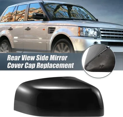 Image de Coque De Remplacement Pour Rétroviseur Droit Noir pour Land Rover Range Rover Sport Discovery - Accessoire De Décoration Extérieure Pour Protéger Les Rétroviseurs