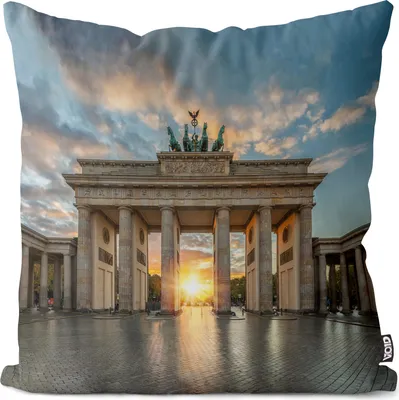 Produktbild von VOID Berlin Brandenburger Tor Kissenbezug Kissenhülle Deko Outdoor Dekoration Garten Dekokissen