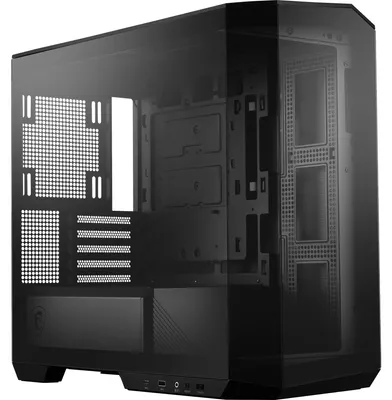 Zdjęcie produktu dla Obudowa komputerowa MSI MAG PANO M100L PZ, format ATX, z podstawką do karty graficznej, wskaźnikiem poziomu wypełnienia i... (brak dalszej informacji)