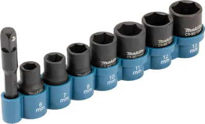Produktbild von Makita Stecknuss-Set 1/44KT 8-tlg.