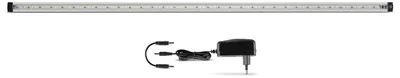 LED-Unterbauleuchte mit Sensor, 10 W, 900 lm, 100 cm, Silber