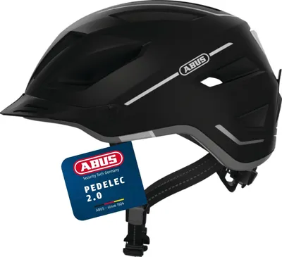 Produktbild von ABUS Stadthelm Pedelec 2.0 - Fahrradhelm mit Rücklicht und Regenhaube für den Stadtverkehr Damen Herren