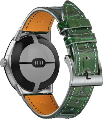 Obrázok produktu pre Kožený remienok s krokodílm vzorom, elastický, 41 mm/45 mm, náhradný remienok pre inteligentné hodinky