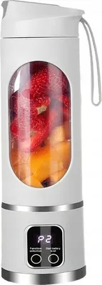 Obrázek produktu pro Přenosný bezdrátový mixér Shake SOKI 450 ml LED displej Skleněná nádoba