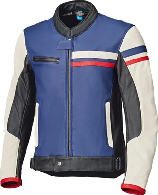 Produktbild von Held Midway Motorrad Lederjacke, blau/rot/weiß, 54