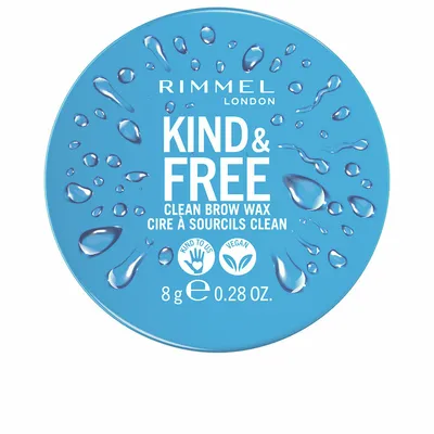 Immagine prodotto di Cera fissante morbida Rimmel London Kind & Free Eyebrows Nº 001 Clear 8 g