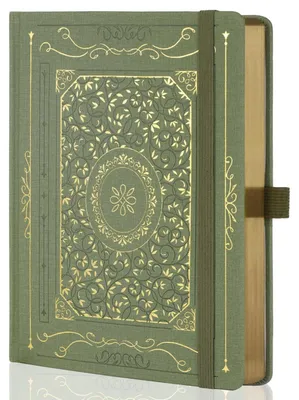 Immagine prodotto di Quaderno a righe, formato B5, copertina rigida, colore verde lime, 230 pagine, carta da 100 g/m²