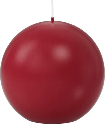 Produktbild von Kugelkerzen Altrot Ø 100 mm, 6 Stück