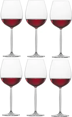 Produktbild von Diva Burgunder 104095 6er Set