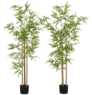 Produktbild von Kš¹nstlicher Bambusbaum, 180 cm hoch, mit Topf, fš¹r die Innendekoration, sehr realistisch