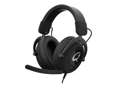 Produktbild von QPAD QH700, Kabelgebunden, Gaming, 15 - 25000 Hz, 350 g, Kopfhörer, Schwarz