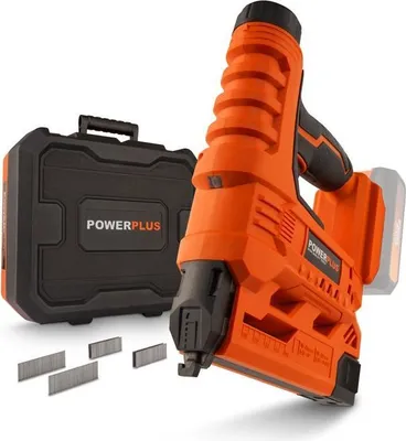 Obrázok produktu pre POWERPLUS akumulátorová zošívačka, POWDP7010, 20 V, veľkosť sponiek/ihiel 15-25 mm, nabíjačka a batéria nie sú súčasťou dodávky