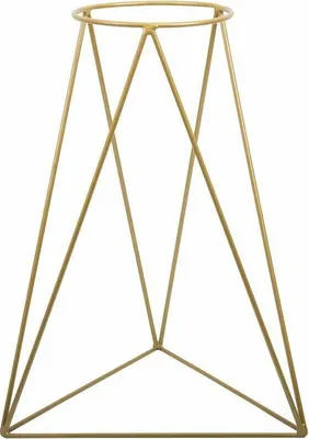 Produktbild von HowHomely Modernes Pflanzengestell - Stilvolles und Schlichtes Design - Gold - 90 cm