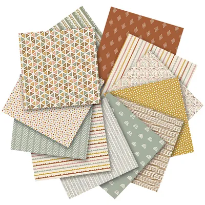Scrapbooking-Papier, 24 Blatt, 15,2 x 15,2 cm, Vintage