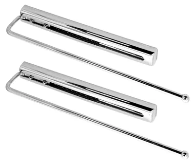 Produktbild von 2 Stück Handtuchauszug in Chrom, einarmig, 325 mm