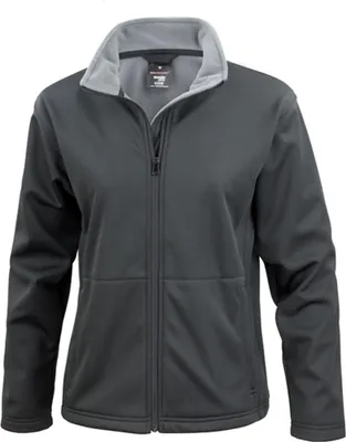Produktbild von Result Core R209F | Ladies Softshell Jacket - Farbe: Black - Größe: XS